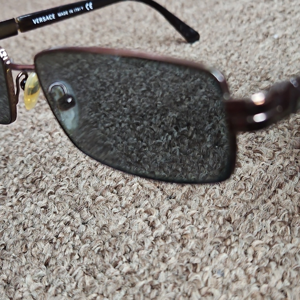 Versace MOD 1064 1136 53-16 135 Sunglasses Glasses Frames Italy Bronze - Picture 5 of 6